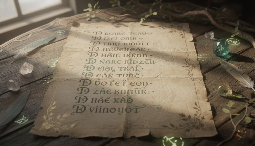 découvrez une liste unique de 30 noms elfiques commençant par la lettre d, parfaits pour vos personnages de fantasy, jeux de rôle ou histoires magiques.